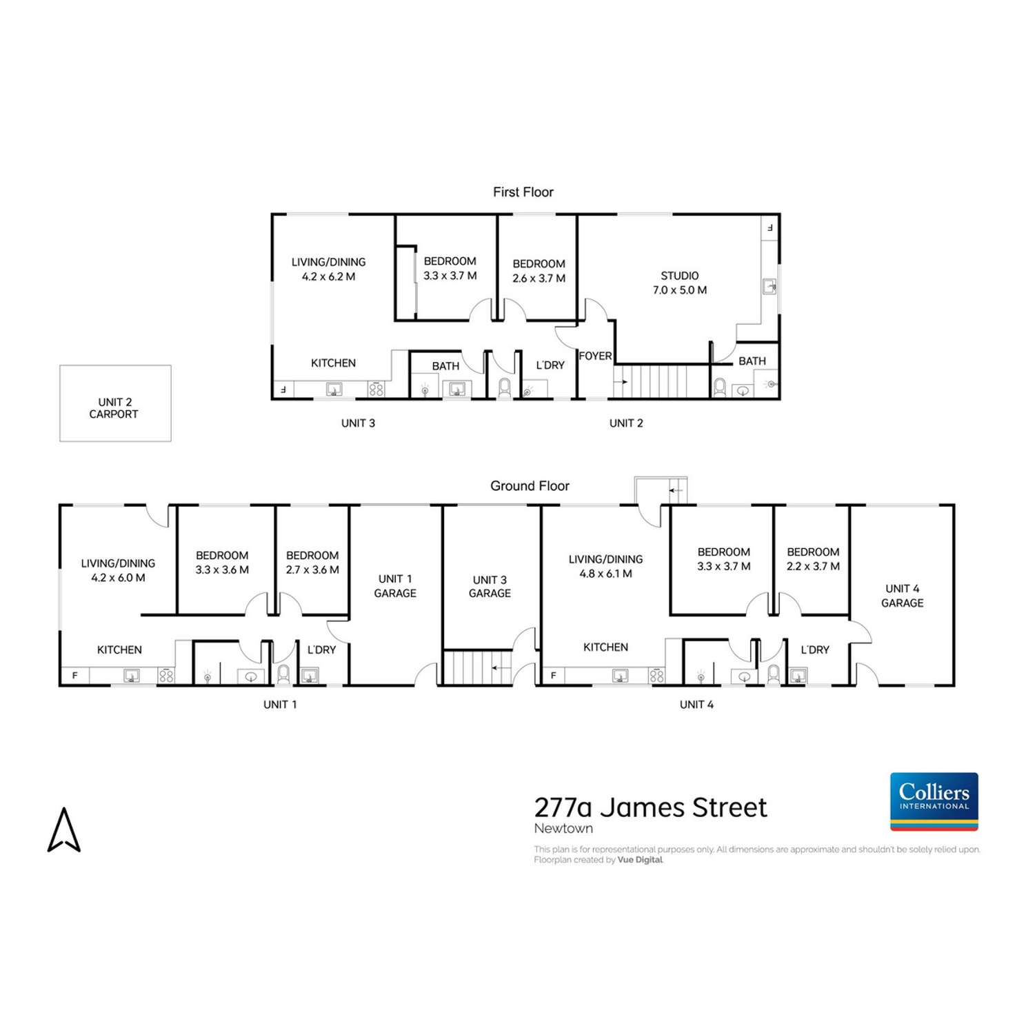 Floorplan of Homely house listing, 277A James Street, Newtown QLD 4350