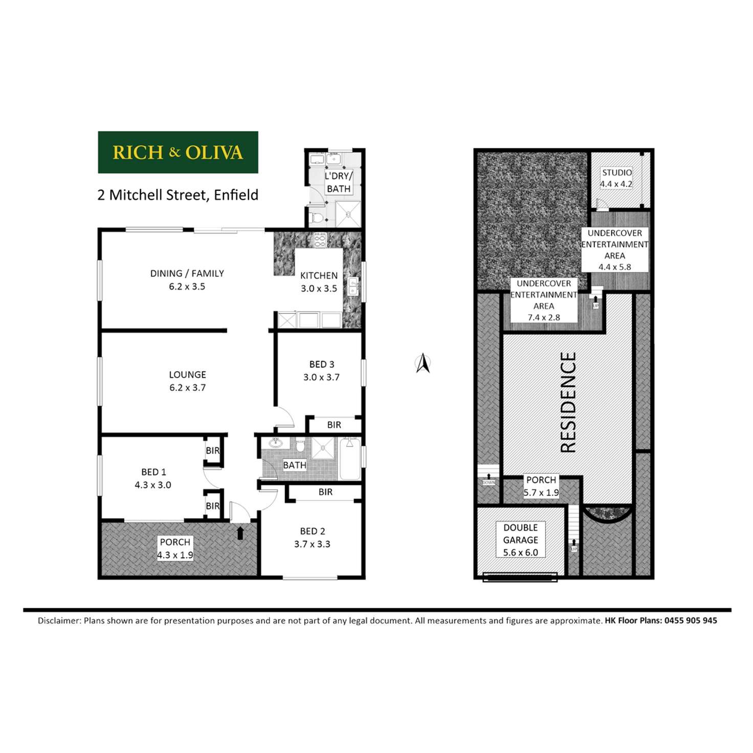 Floorplan of Homely house listing, 2 Mitchell Street, Enfield NSW 2136