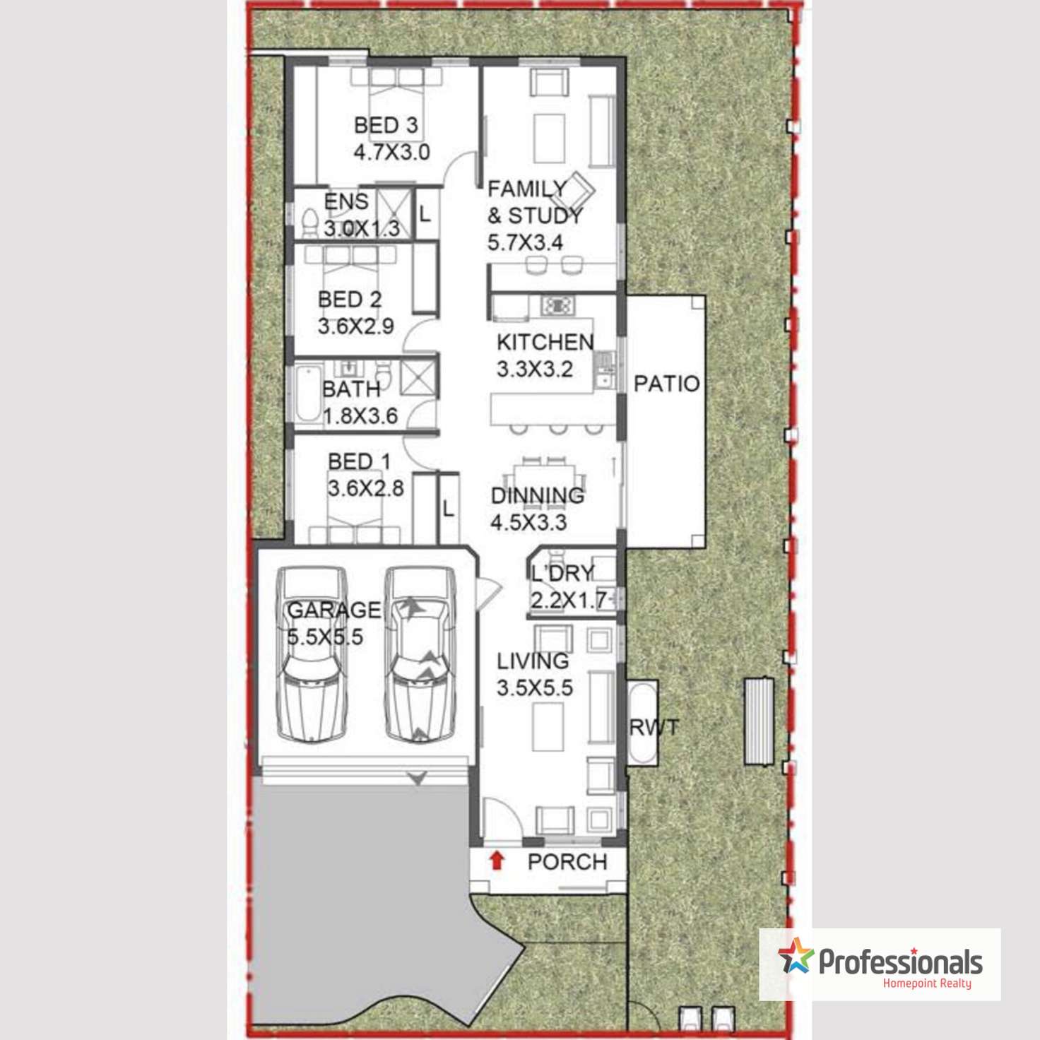 Floorplan of Homely house listing, 47 Oliver Street, Riverstone NSW 2765