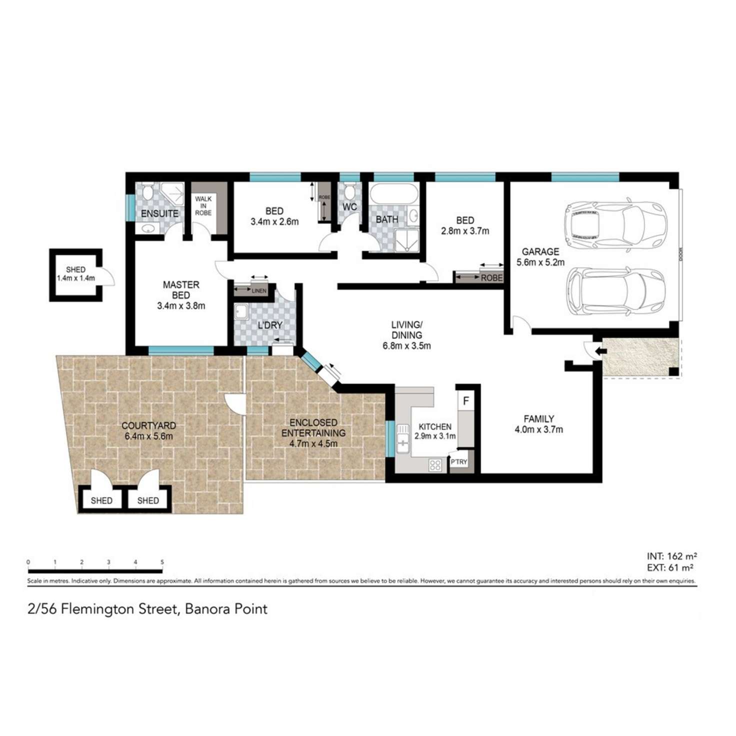 Floorplan of Homely house listing, 2/56 Flemington Street, Banora Point NSW 2486
