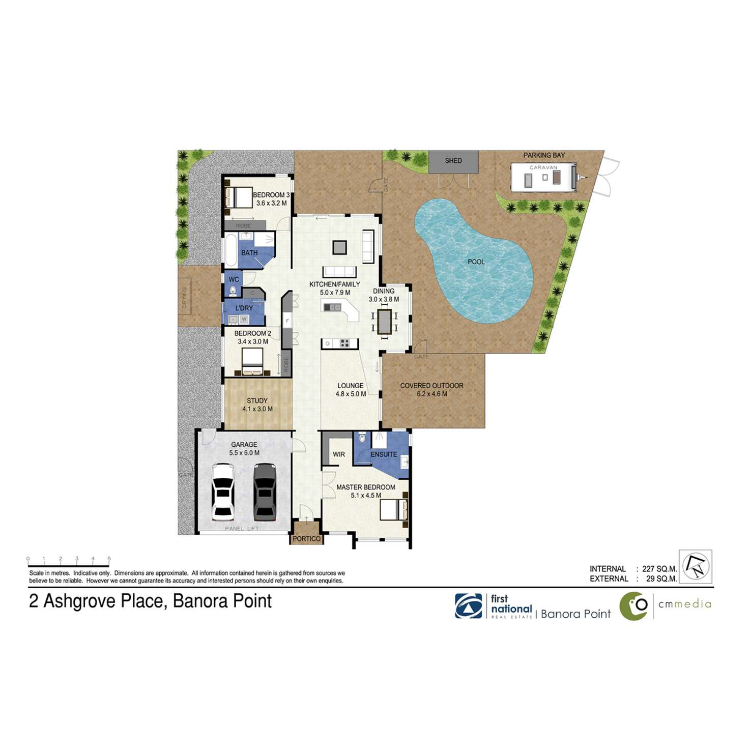 Floorplan of Homely house listing, 2 Ashgrove Place, Banora Point NSW 2486