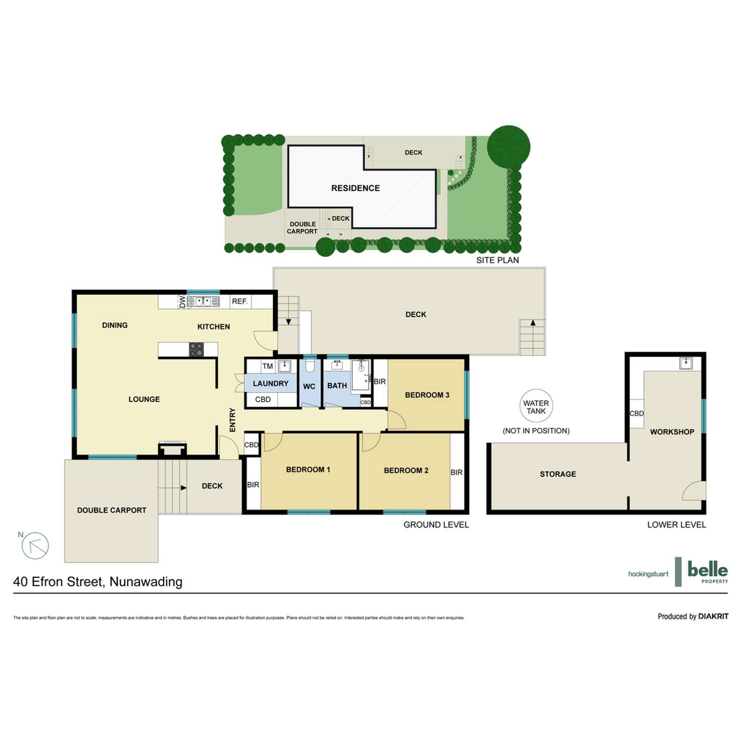 Floorplan of Homely house listing, 40 Efron Street, Nunawading VIC 3131