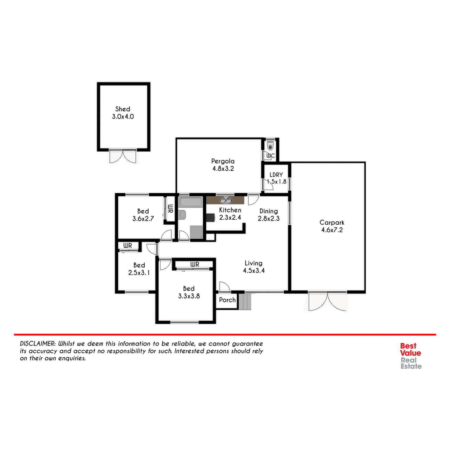 Floorplan of Homely house listing, 41 Pages Road, St Marys NSW 2760