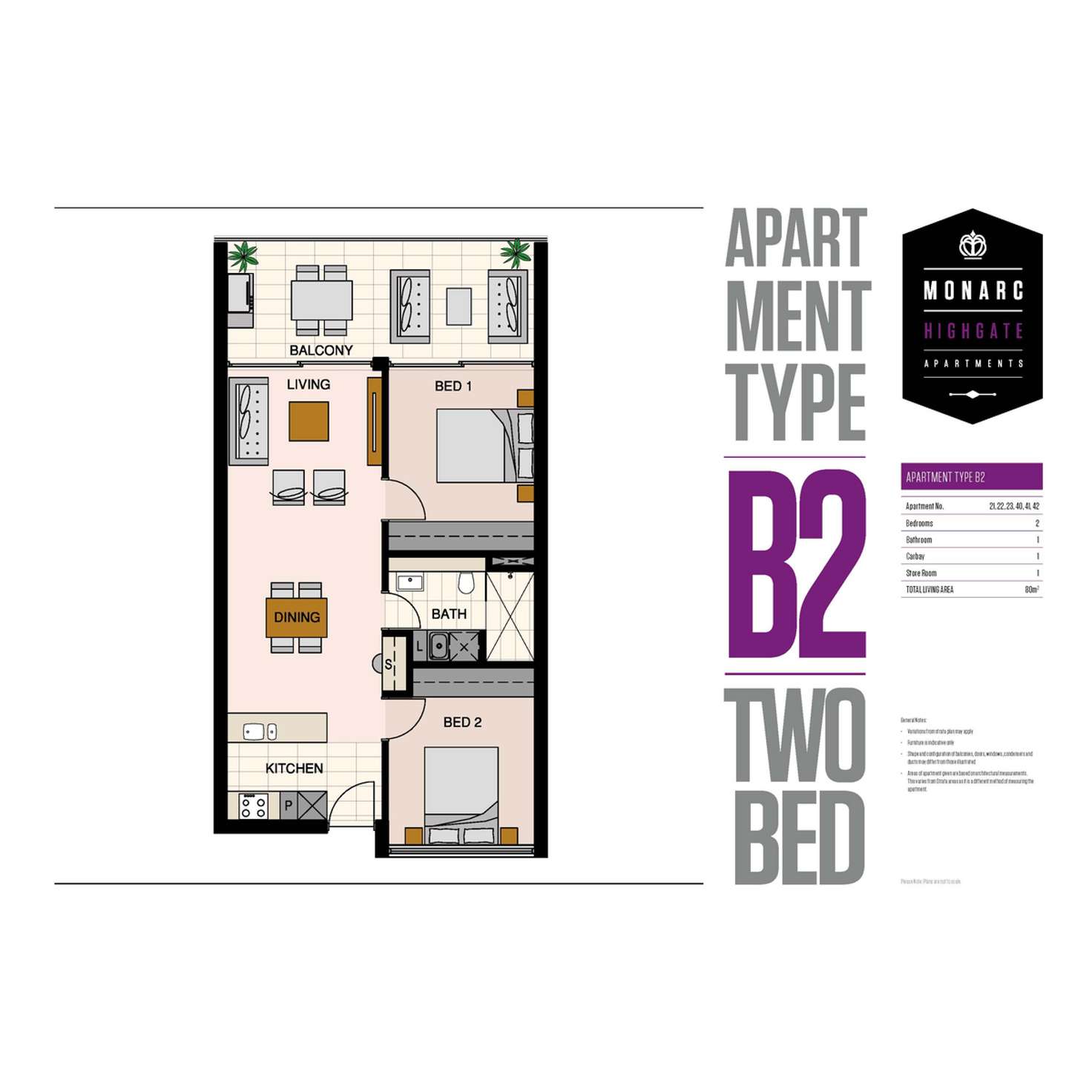 Floorplan of Homely apartment listing, 23/103 Harold Street, Highgate WA 6003