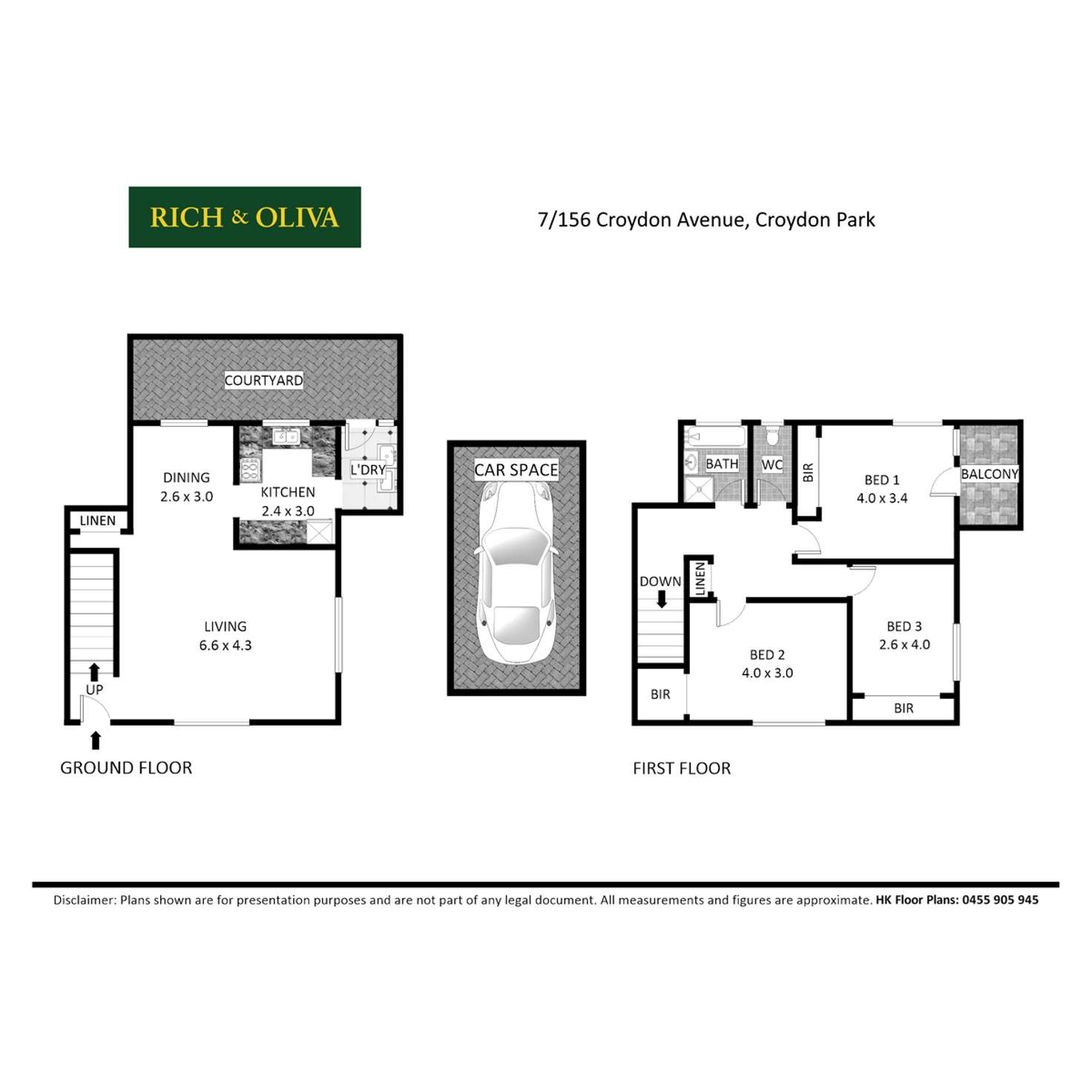 Floorplan of Homely townhouse listing, 7/156 Croydon Avenue, Croydon Park NSW 2133