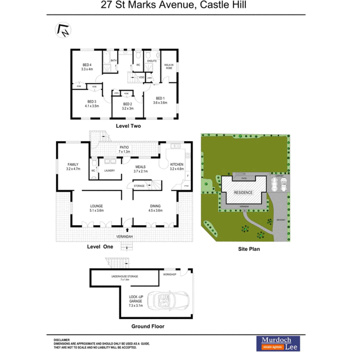 Floorplan of Homely house listing, 27 St Marks Avenue, Castle Hill NSW 2154