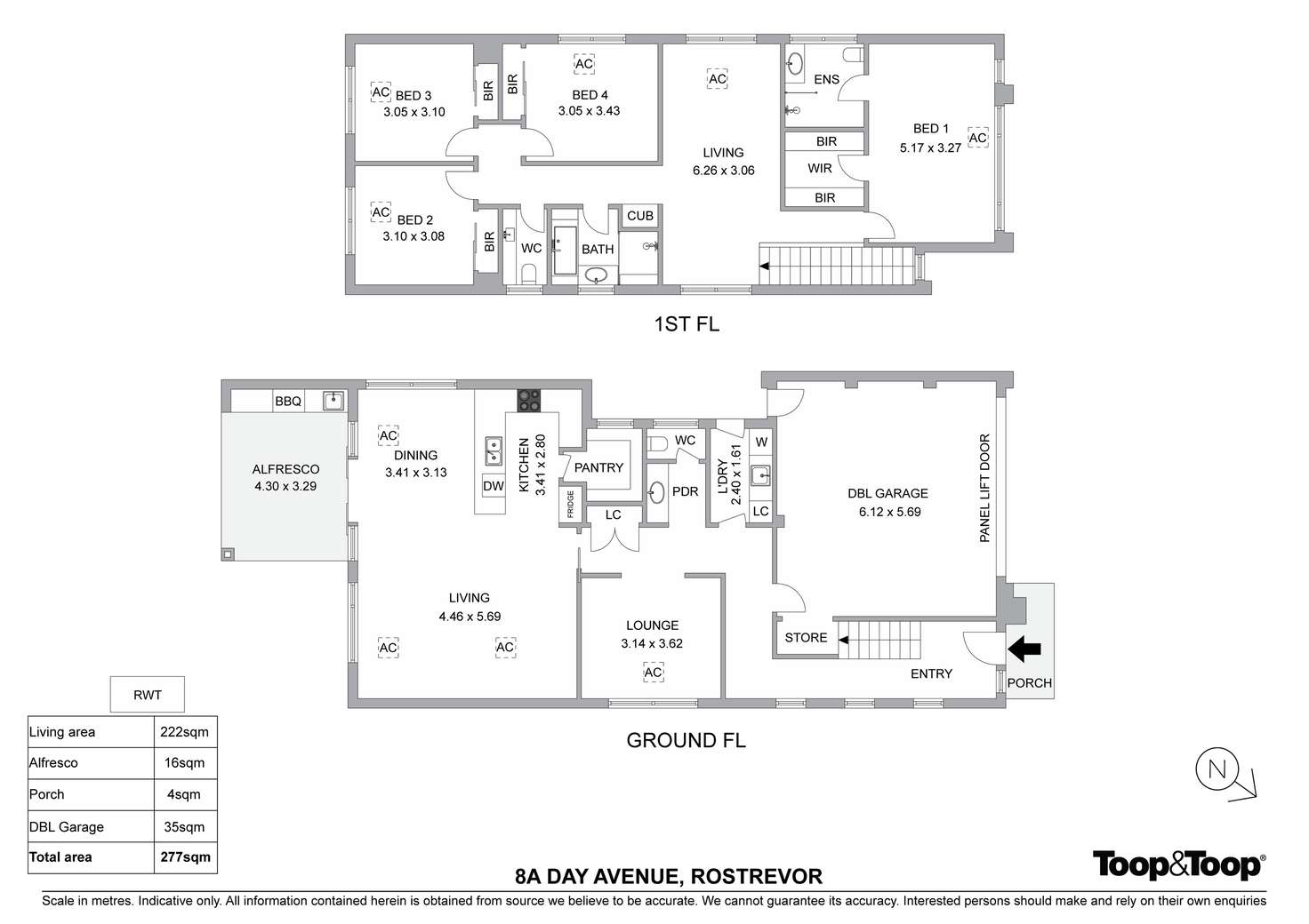 Floorplan of Homely house listing, 8A Day Avenue, Rostrevor SA 5073