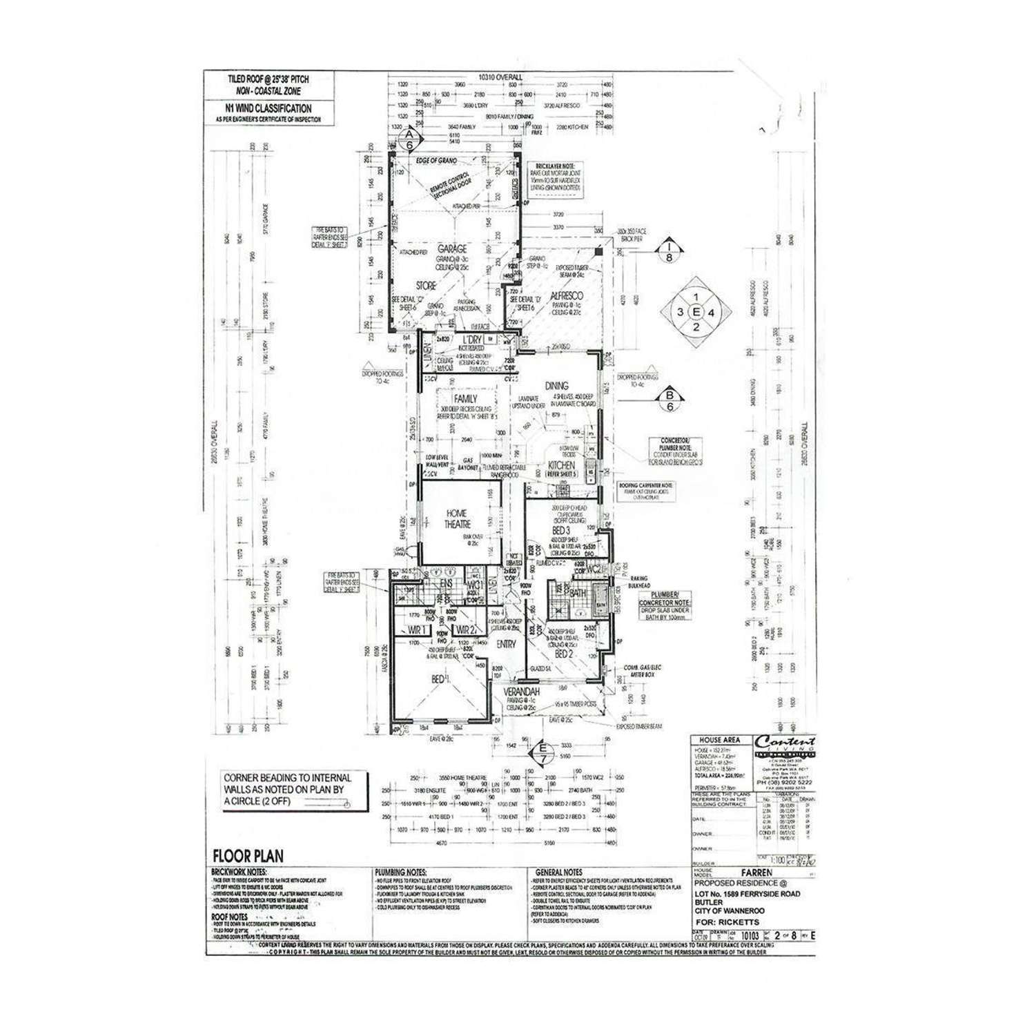 Floorplan of Homely house listing, 23 Ferryside Road, Butler WA 6036