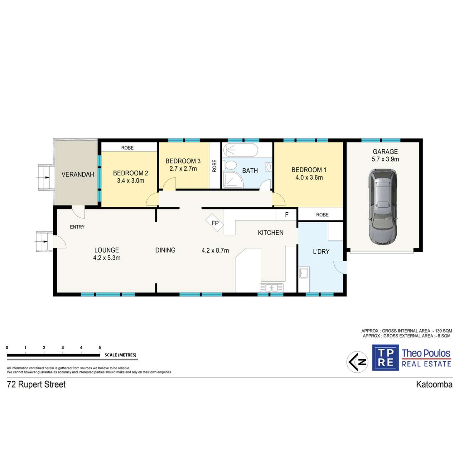 Floorplan of Homely house listing, 72 Rupert Street, Katoomba NSW 2780