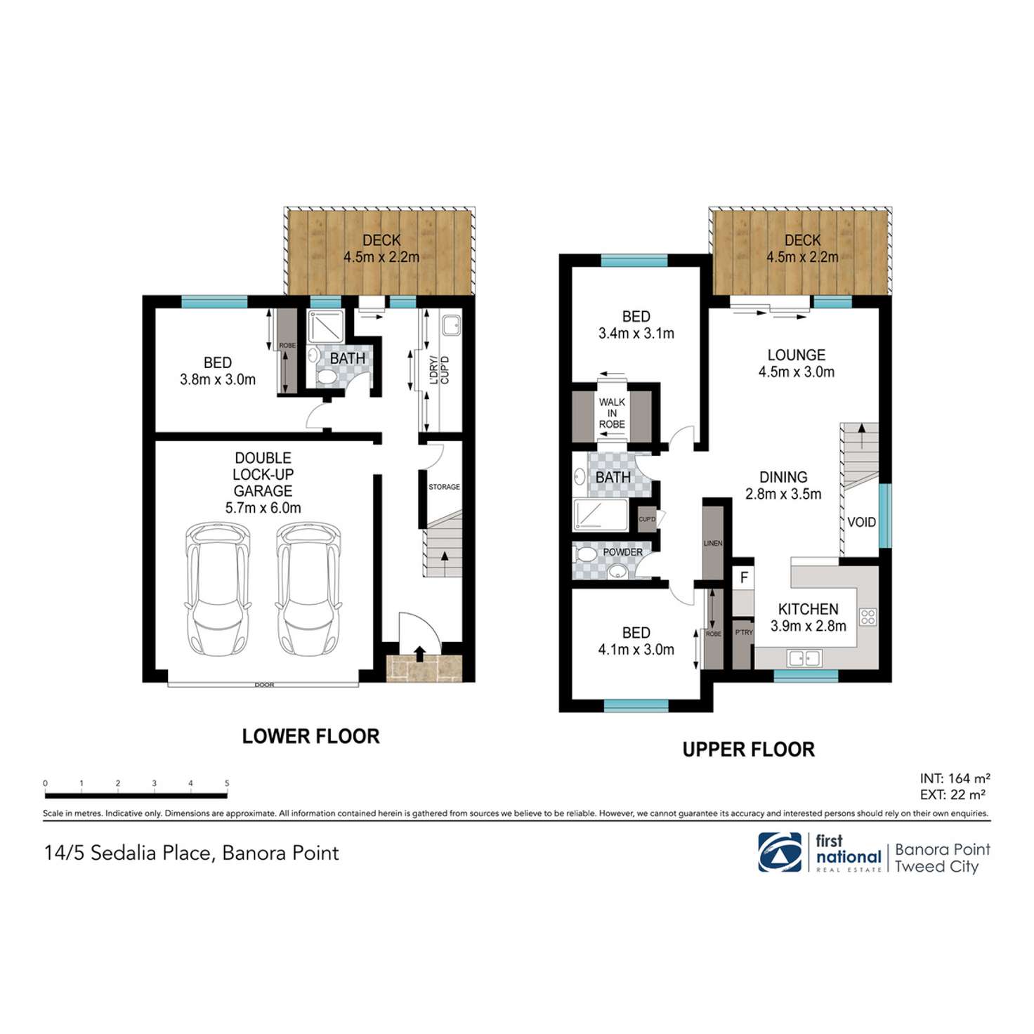 Floorplan of Homely townhouse listing, 14/5 Sedalia Court, Banora Point NSW 2486