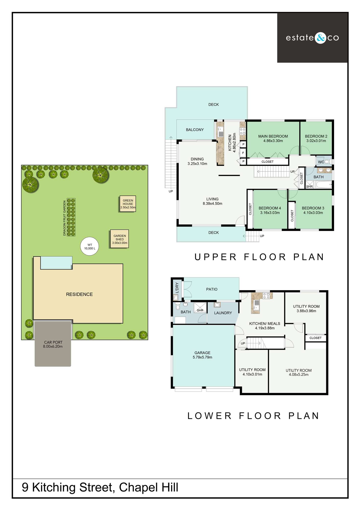 Floorplan of Homely house listing, 9 Kitching Street, Chapel Hill QLD 4069
