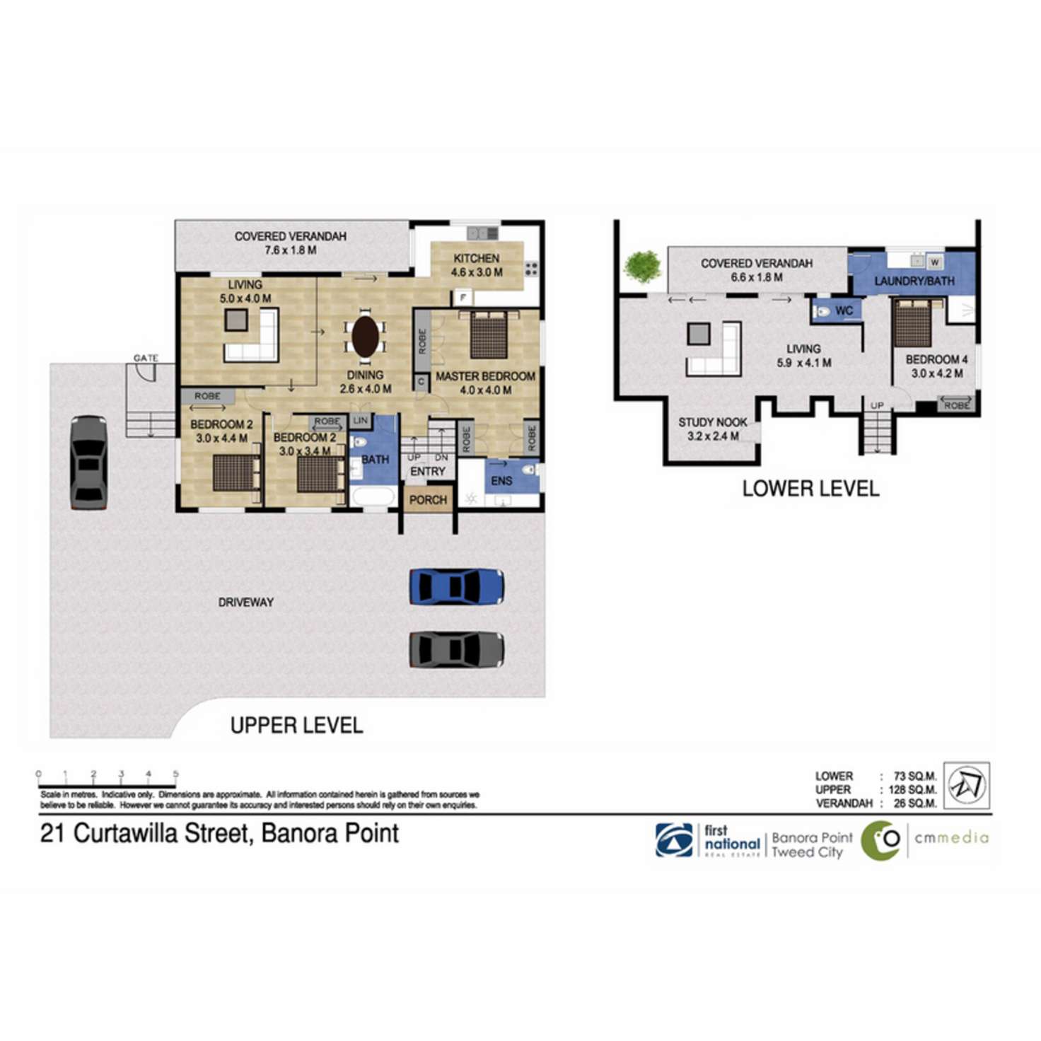 Floorplan of Homely house listing, 21 Curtawilla Street, Banora Point NSW 2486