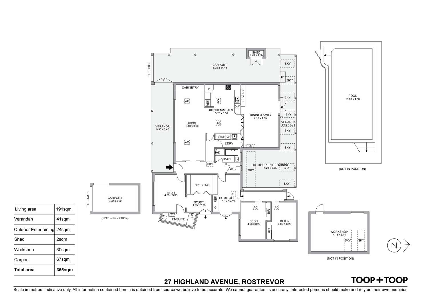 Floorplan of Homely house listing, 27 Highland Avenue, Rostrevor SA 5073