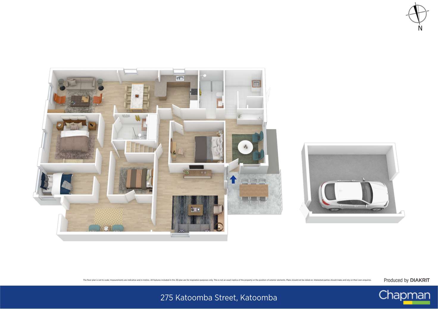 Floorplan of Homely house listing, 275 Katoomba Street, Katoomba NSW 2780