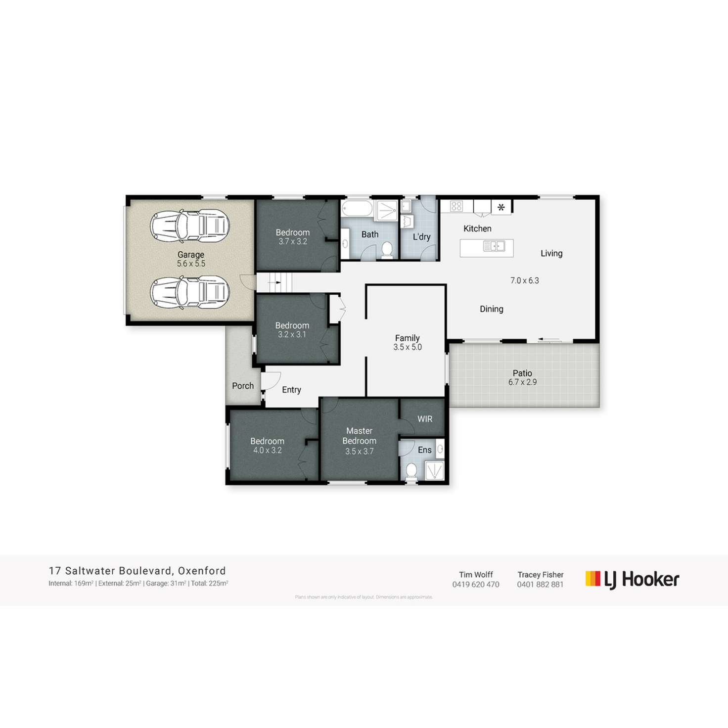 Floorplan of Homely house listing, 17 Saltwater Boulevard, Oxenford QLD 4210
