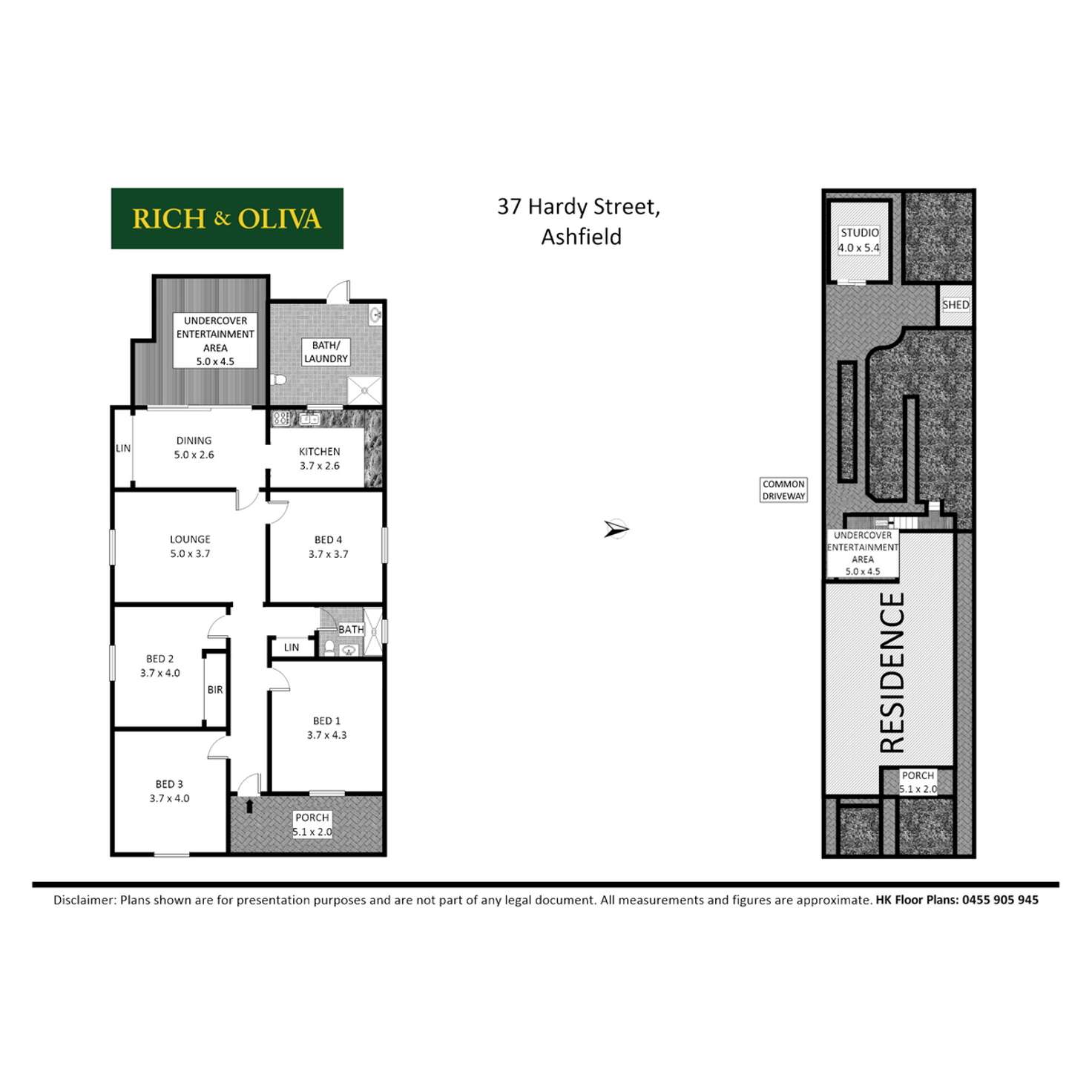 Floorplan of Homely house listing, 37 Hardy Street, Ashfield NSW 2131