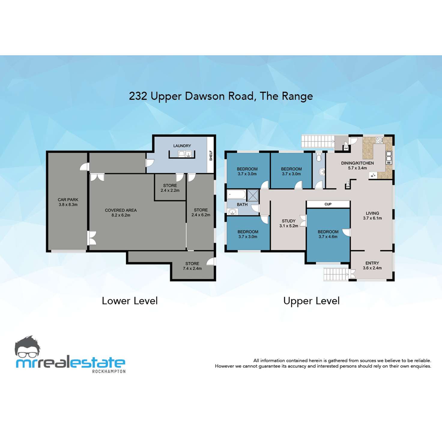Floorplan of Homely house listing, 232 Upper Dawson Road, The Range QLD 4700