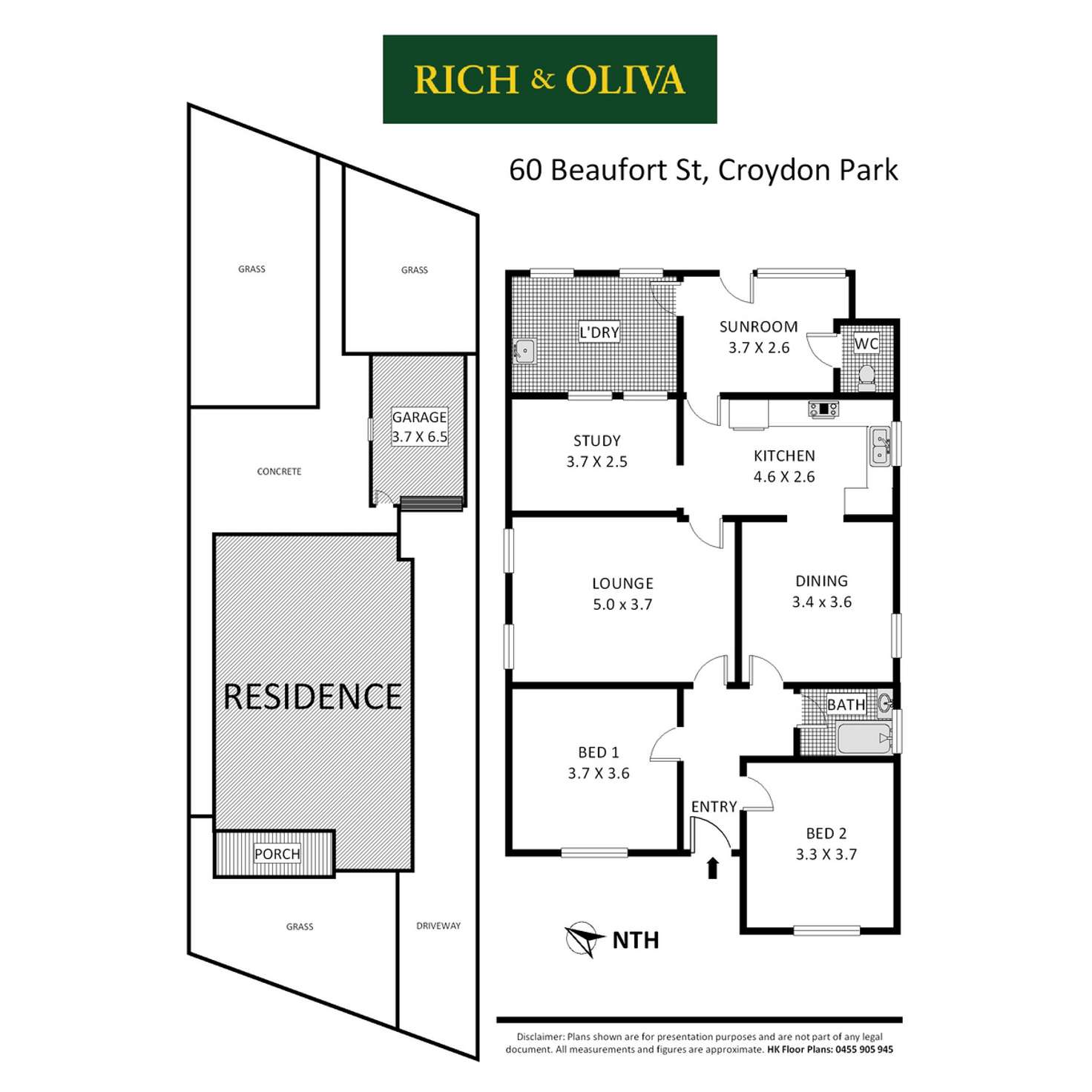 Floorplan of Homely house listing, 60 Beaufort Street, Croydon Park NSW 2133