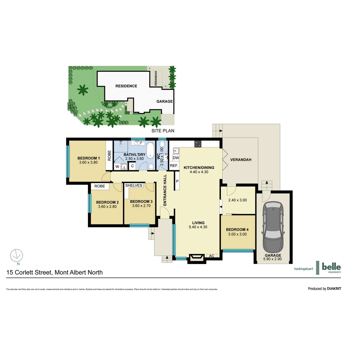 Floorplan of Homely house listing, 15 Corlett Street, Mont Albert North VIC 3129