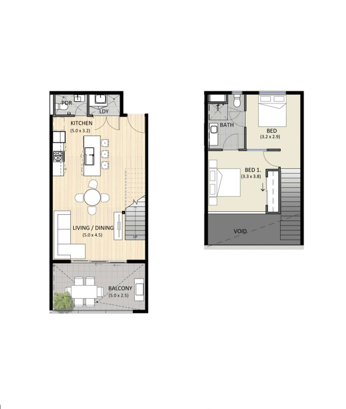 Floorplan of Homely apartment listing, 10/2 Downey Drive, Como WA 6152