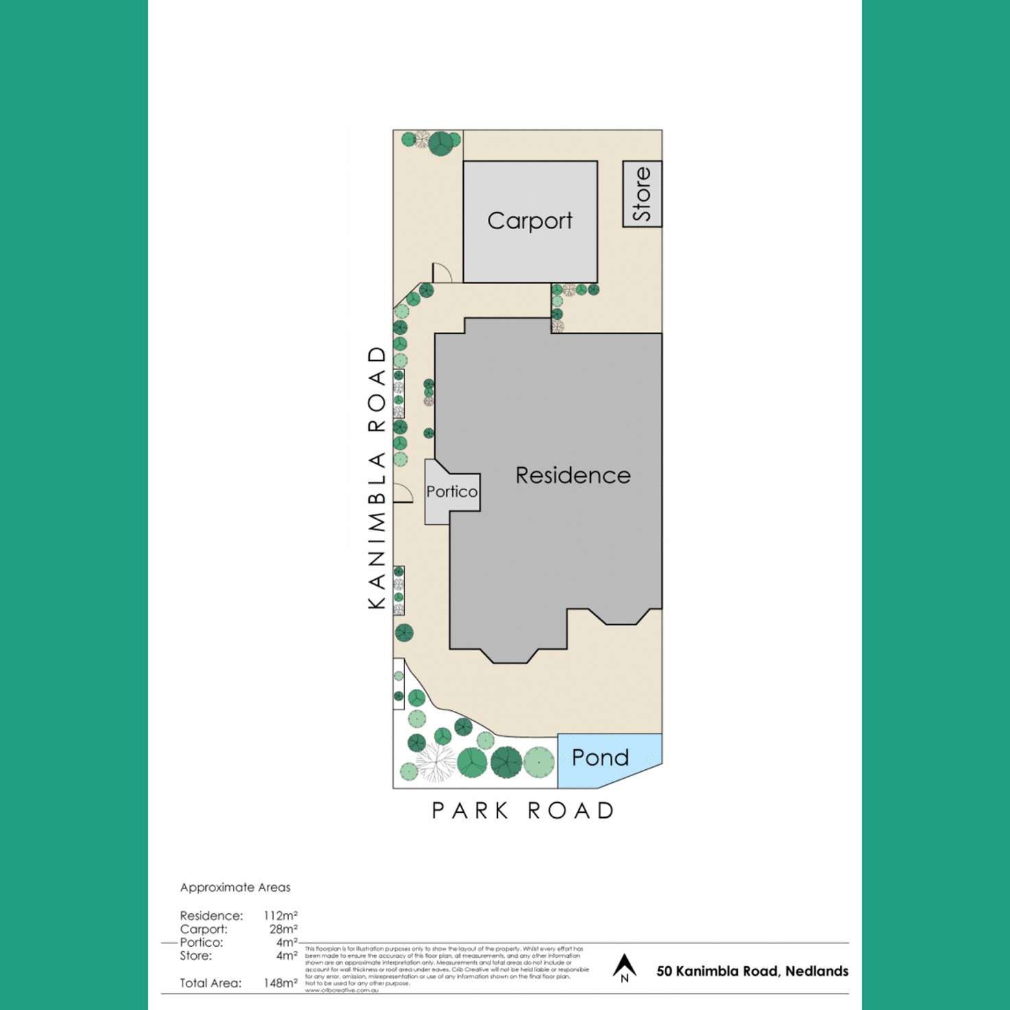 Floorplan of Homely house listing, 50 Kanimbla Road, Nedlands WA 6009