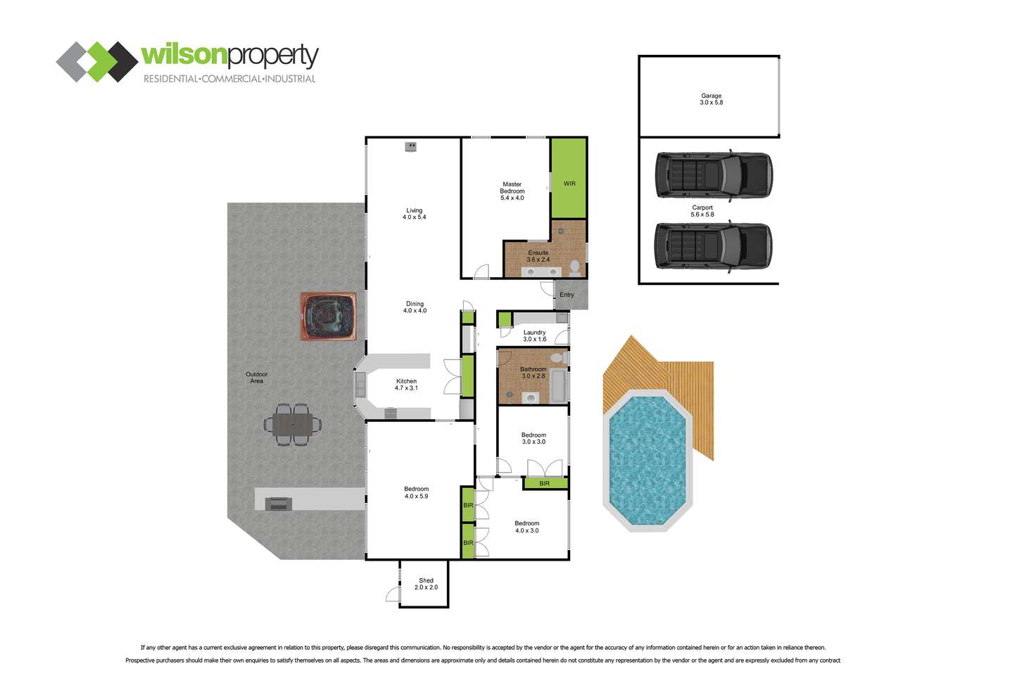 Floorplan of Homely house listing, 60 Parkwood Way, Traralgon VIC 3844