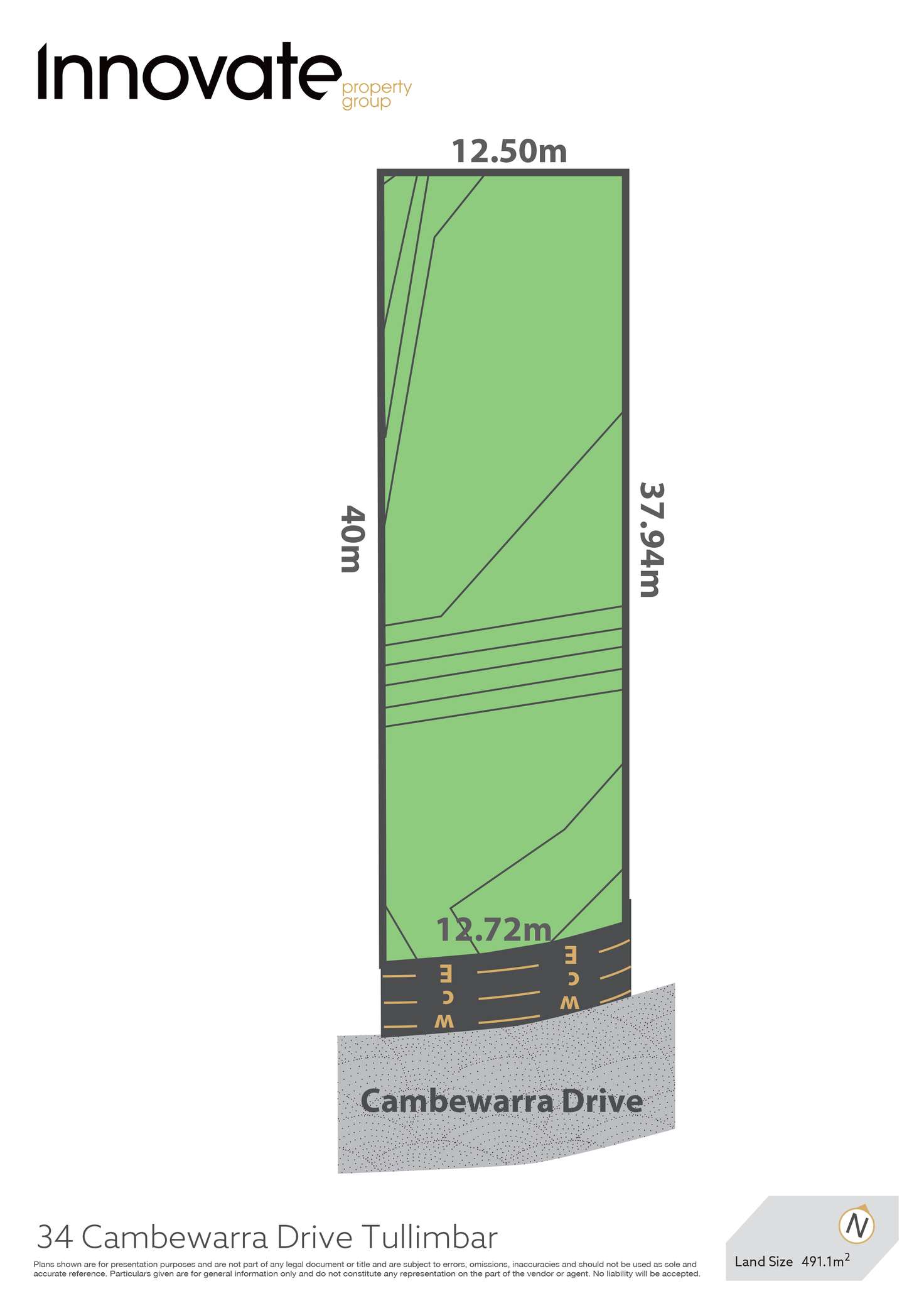 Floorplan of Homely residentialLand listing, 34 Cambewarra Drive, Tullimbar NSW 2527