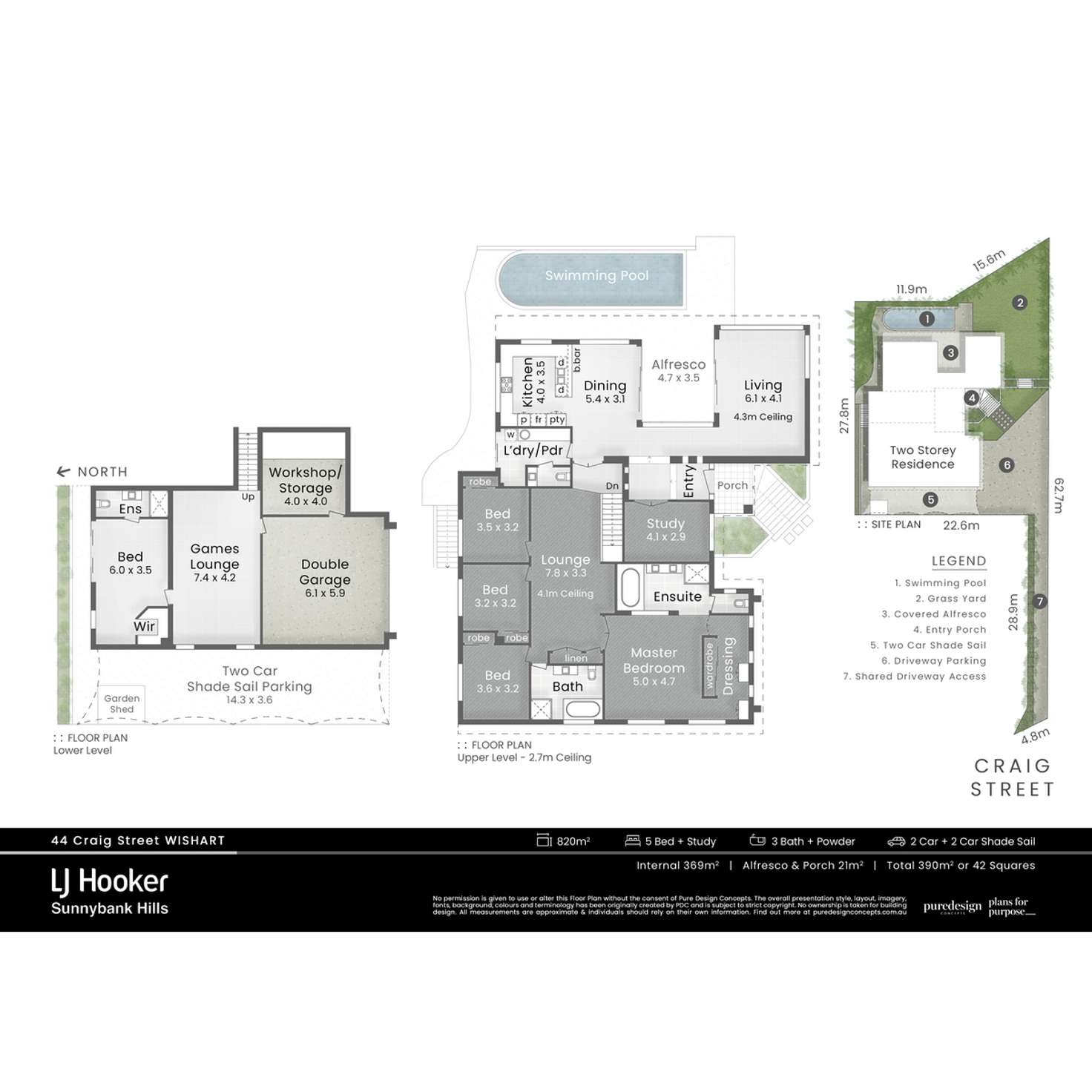 Floorplan of Homely house listing, 44 Craig Street, Wishart QLD 4122