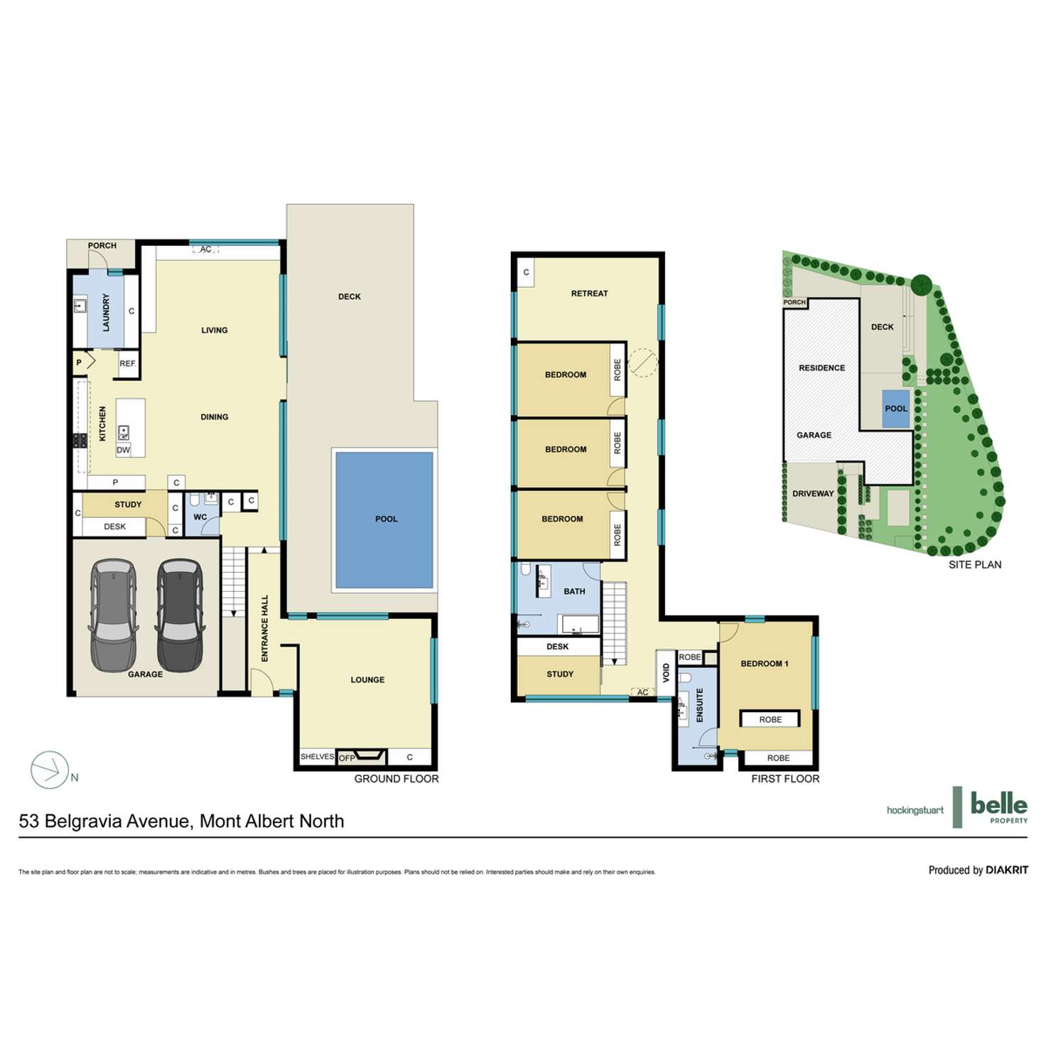 Floorplan of Homely house listing, 53 Belgravia Avenue, Mont Albert North VIC 3129
