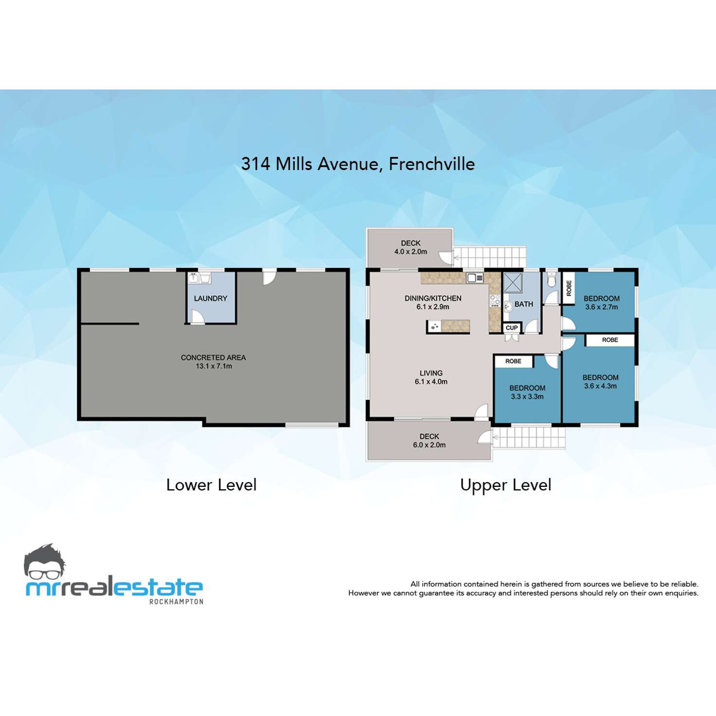 Floorplan of Homely house listing, 314 Mills Avenue, Frenchville QLD 4701