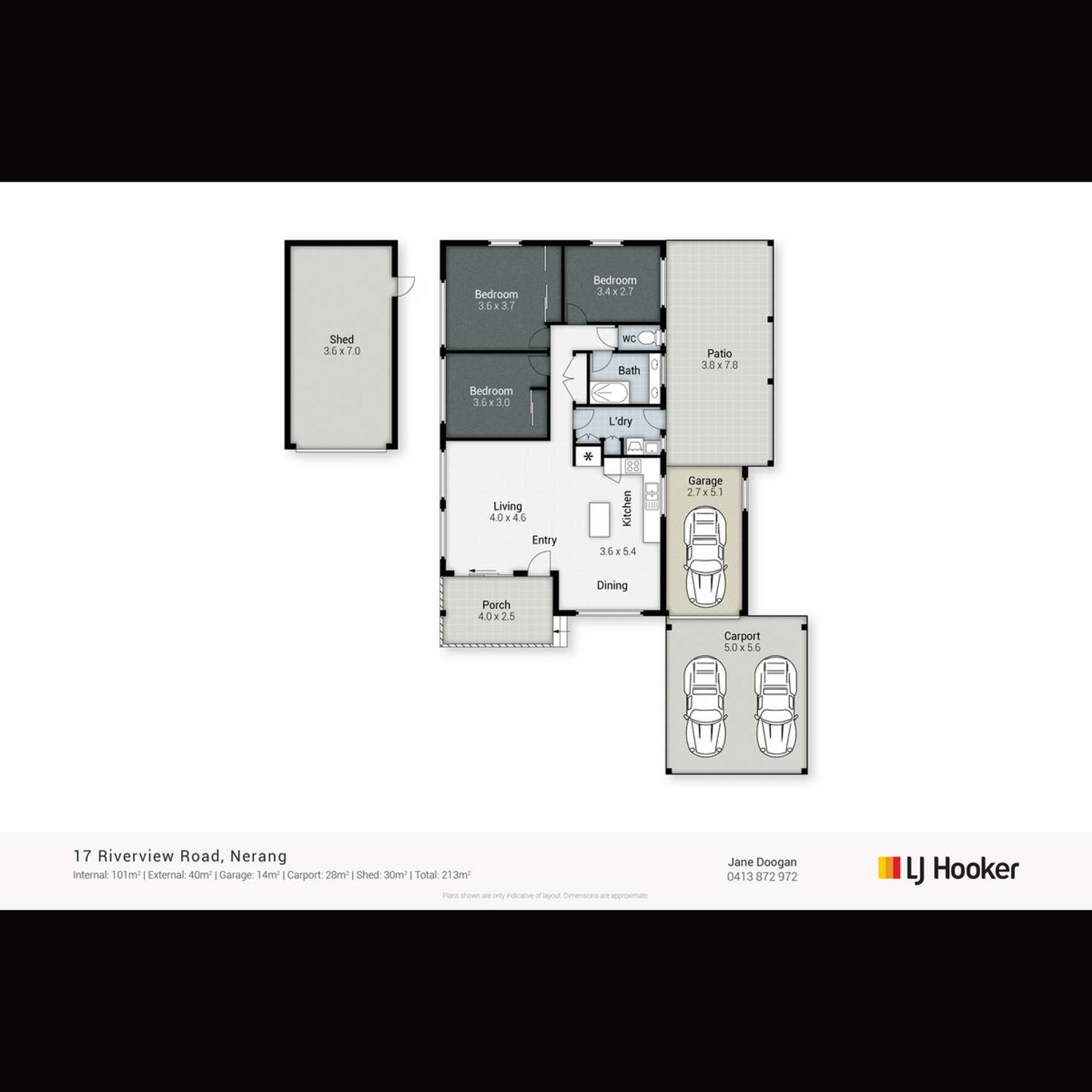 Floorplan of Homely house listing, 17 Riverview Road, Nerang QLD 4211
