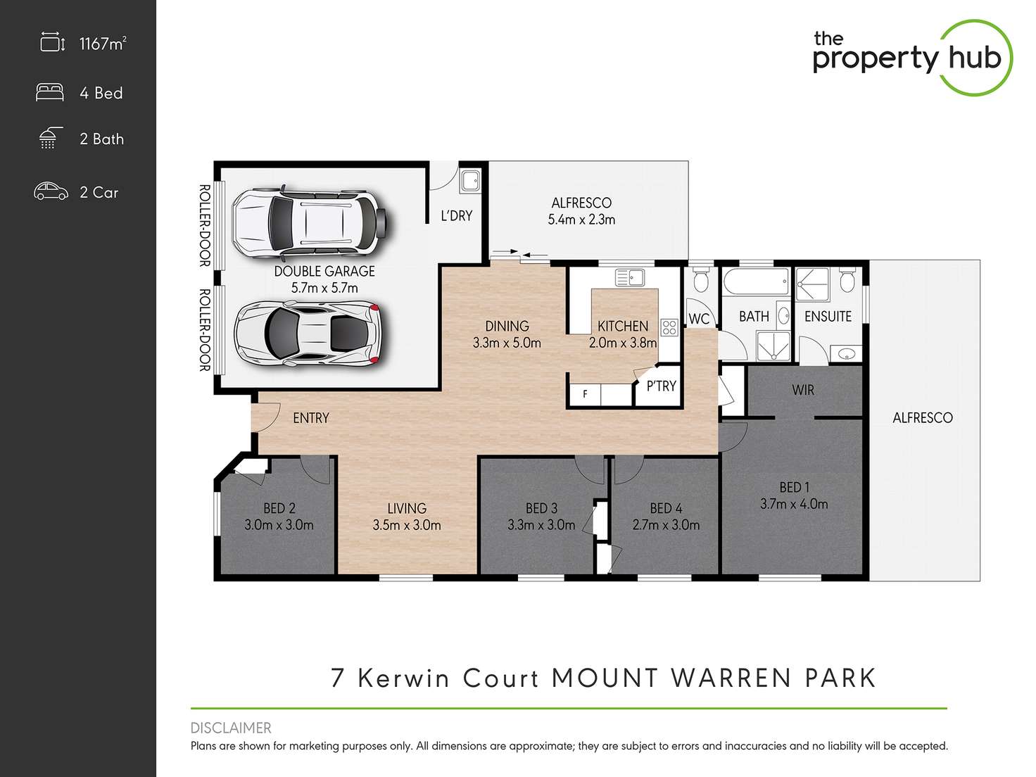 Floorplan of Homely house listing, 7 Kerwin Court, Mount Warren Park QLD 4207