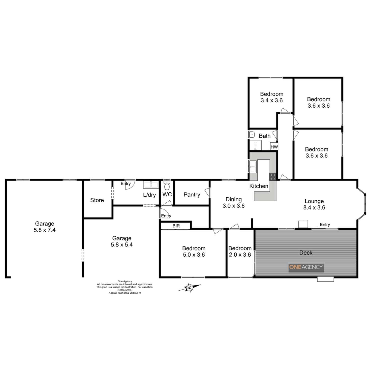 Floorplan of Homely house listing, 94 Bonneys Road, Irishtown TAS 7330