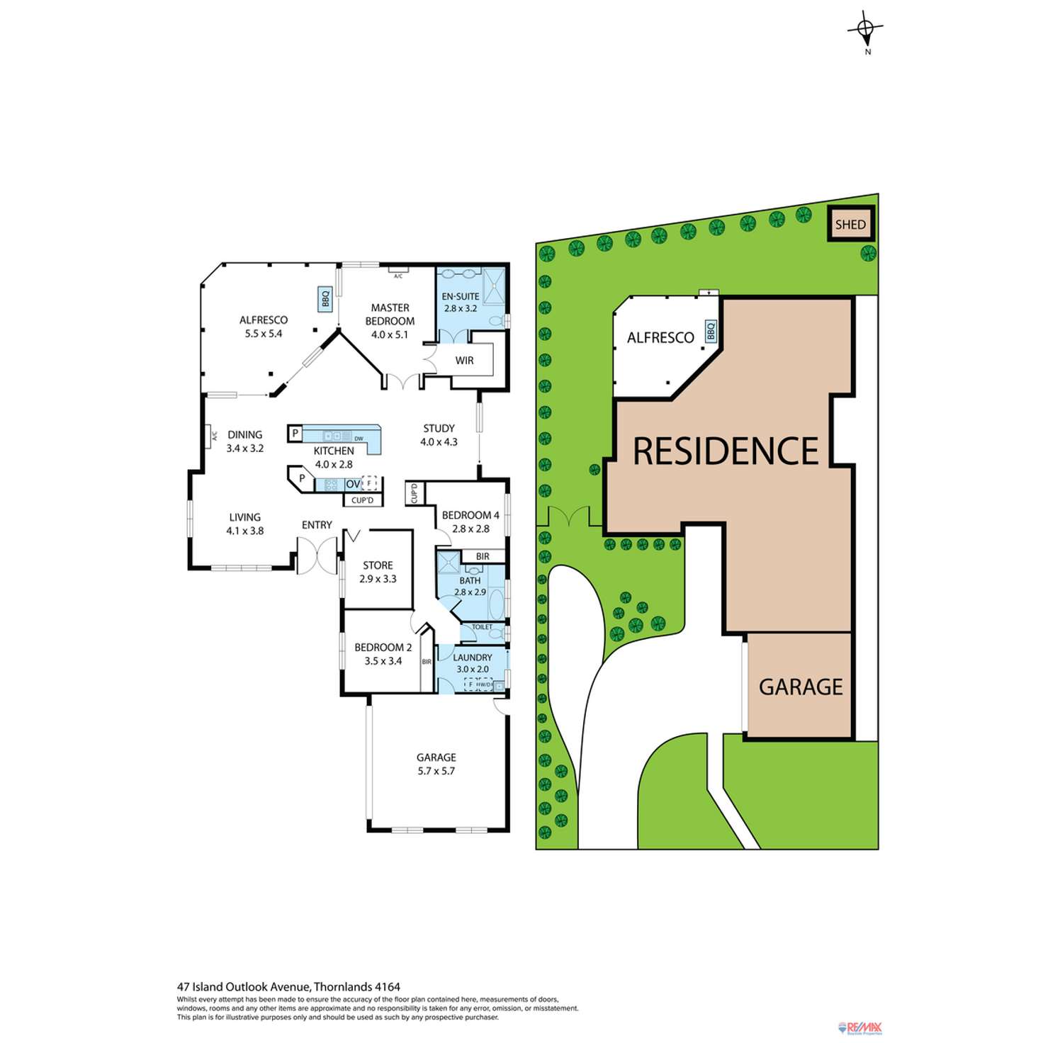 Floorplan of Homely house listing, 47 Island Outlook Avenue, Thornlands QLD 4164