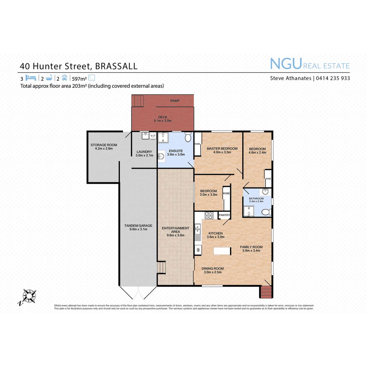 Floorplan of Homely house listing, 40 Hunter Street, Brassall QLD 4305