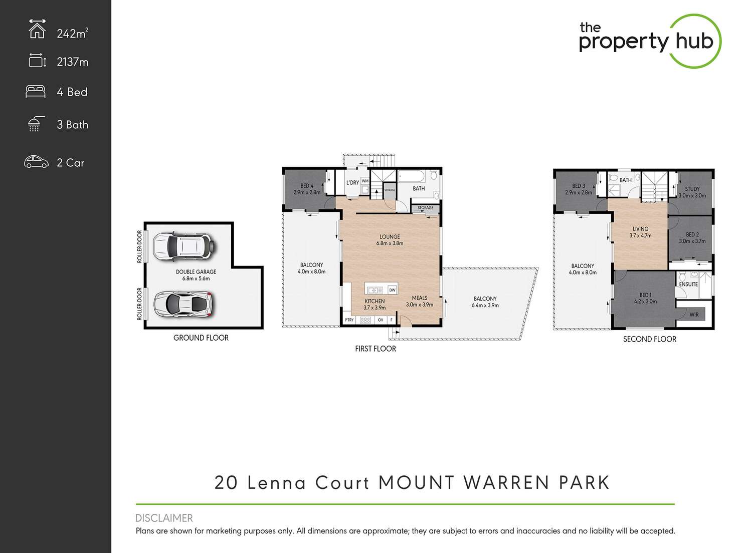 Floorplan of Homely house listing, 20 Lenna Court, Mount Warren Park QLD 4207