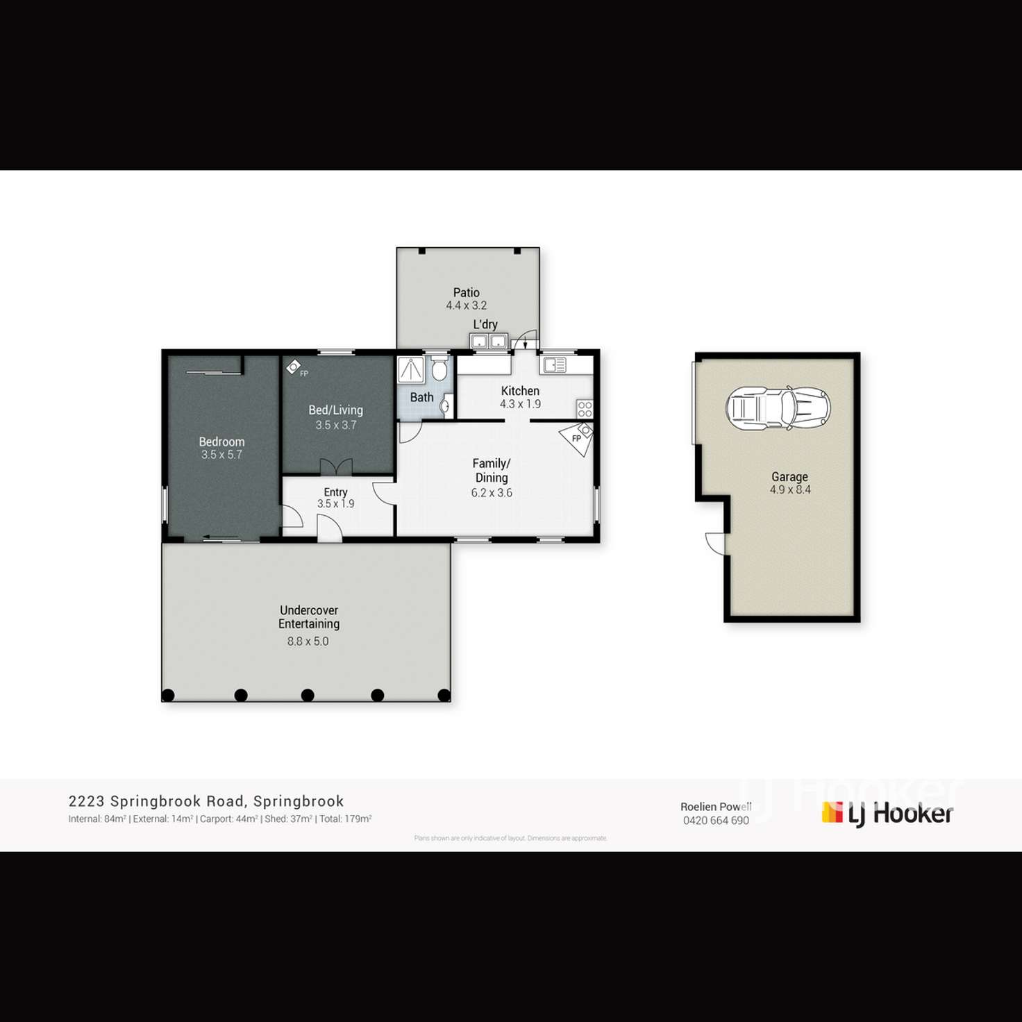 Floorplan of Homely house listing, 2223 Springbrook Road, Springbrook QLD 4213
