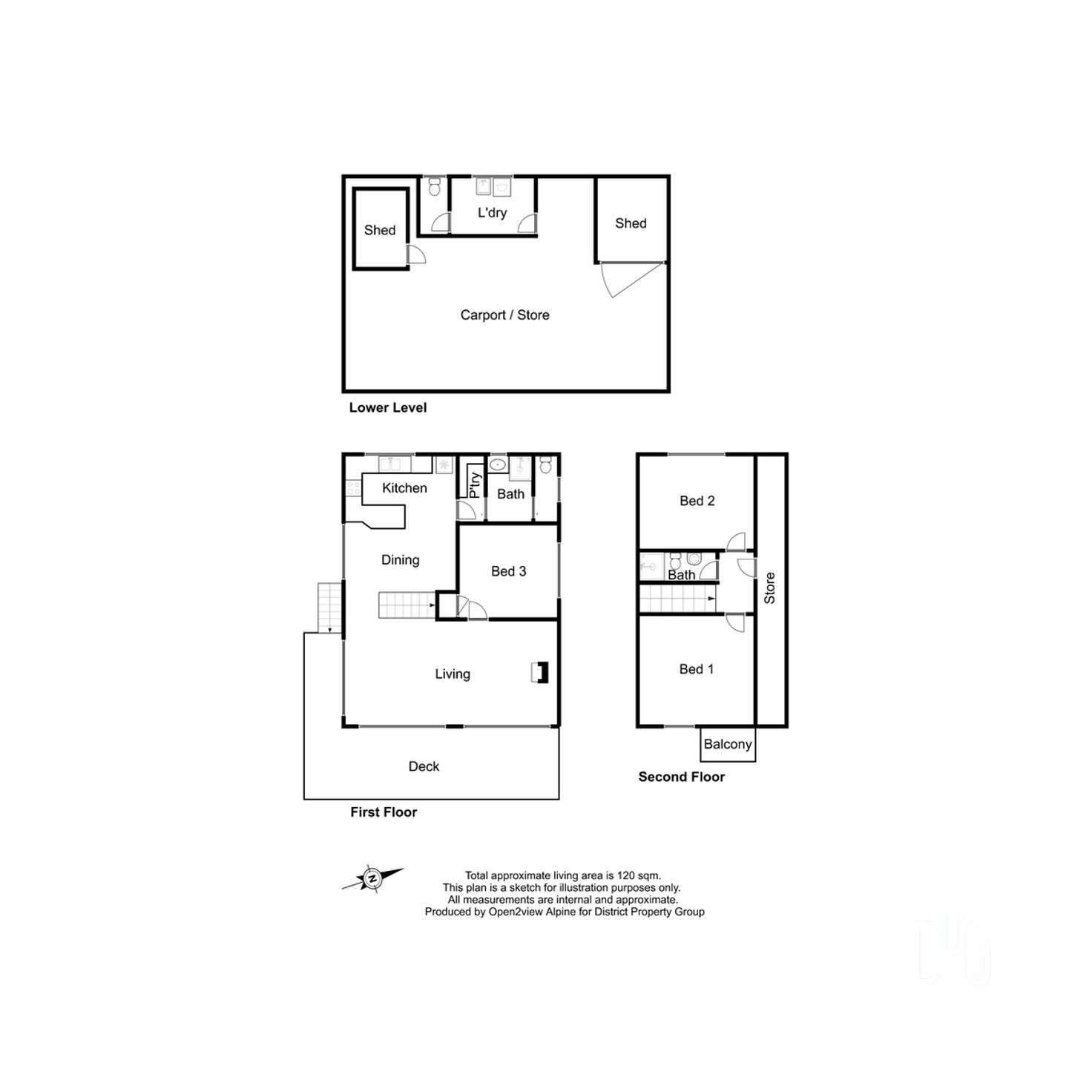 Floorplan of Homely house listing, 2 Harbour Line Drive, Goughs Bay VIC 3723