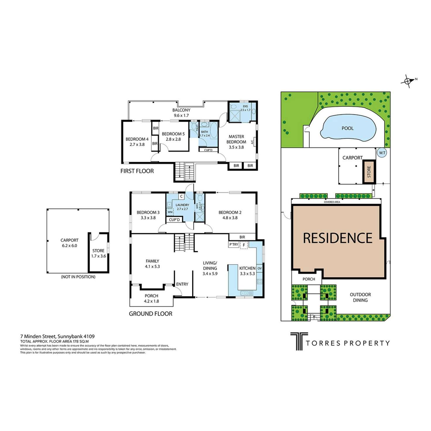 Floorplan of Homely house listing, 7 Minden Street, Sunnybank QLD 4109