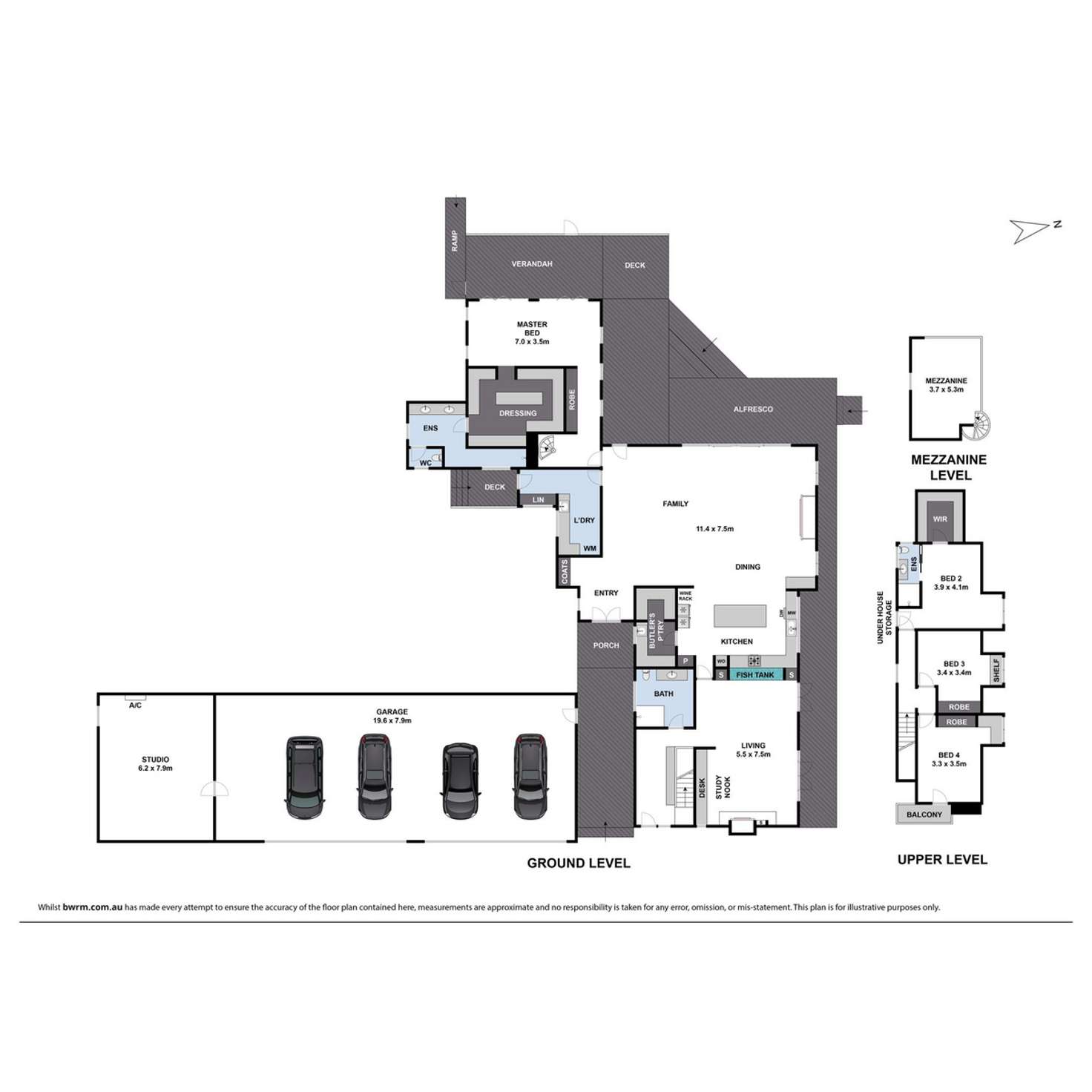 Floorplan of Homely house listing, " BREAWOOD ", Bellbrae VIC 3228