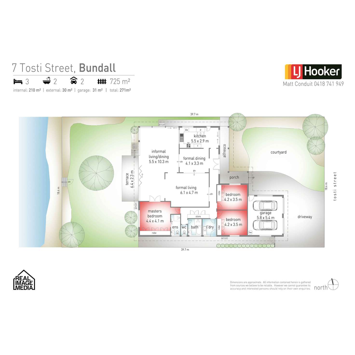 Floorplan of Homely house listing, 7 Tosti Street, Bundall QLD 4217