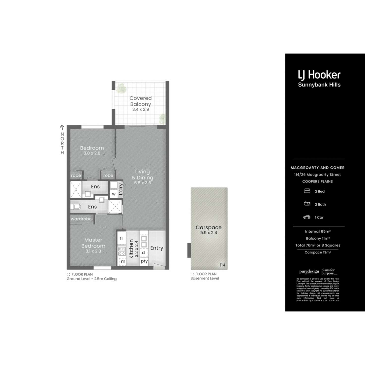 Floorplan of Homely apartment listing, 127/26 Macgroarty Street, Coopers Plains QLD 4108