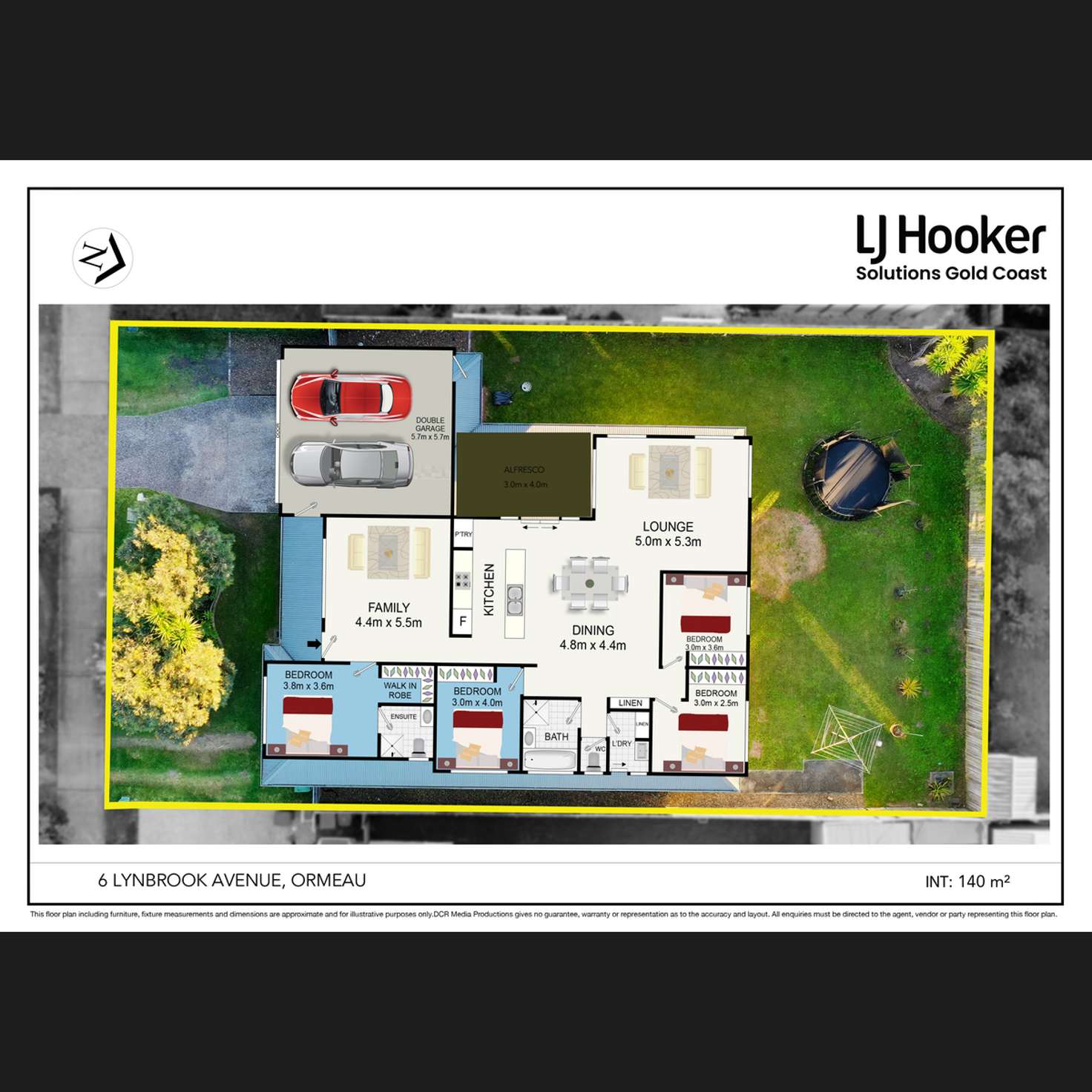 Floorplan of Homely house listing, 6 Lynbrook Avenue, Ormeau QLD 4208