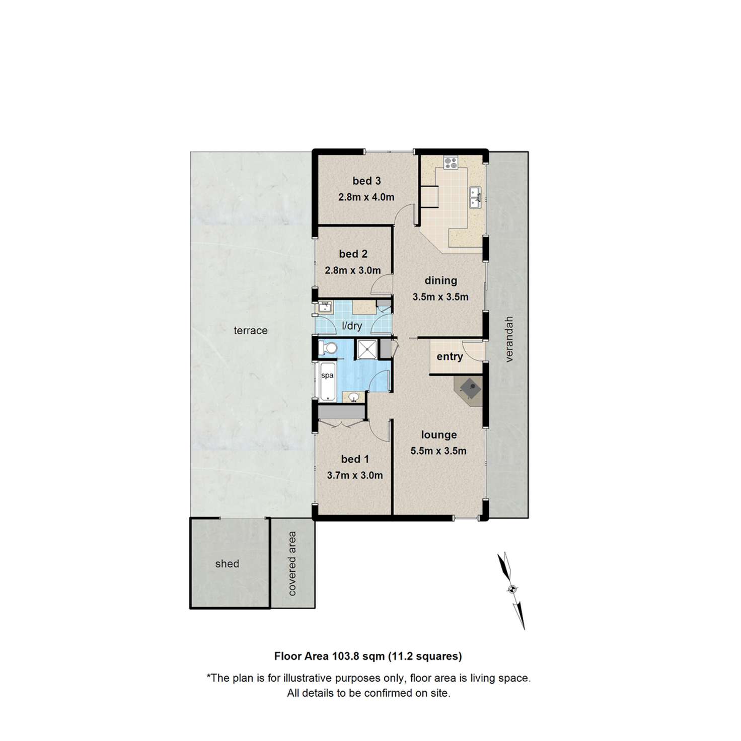 Floorplan of Homely house listing, 34 Fairway Road, Emerald VIC 3782