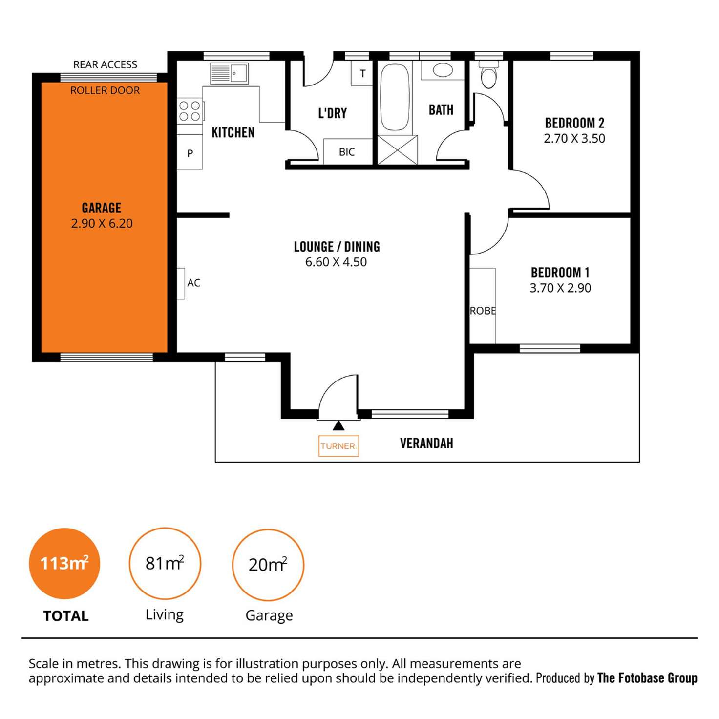 Floorplan of Homely unit listing, 3/155 - 157 Tolley Road, St Agnes SA 5097