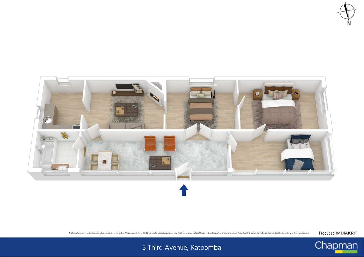 Floorplan of Homely house listing, 5 Third Avenue, Katoomba NSW 2780