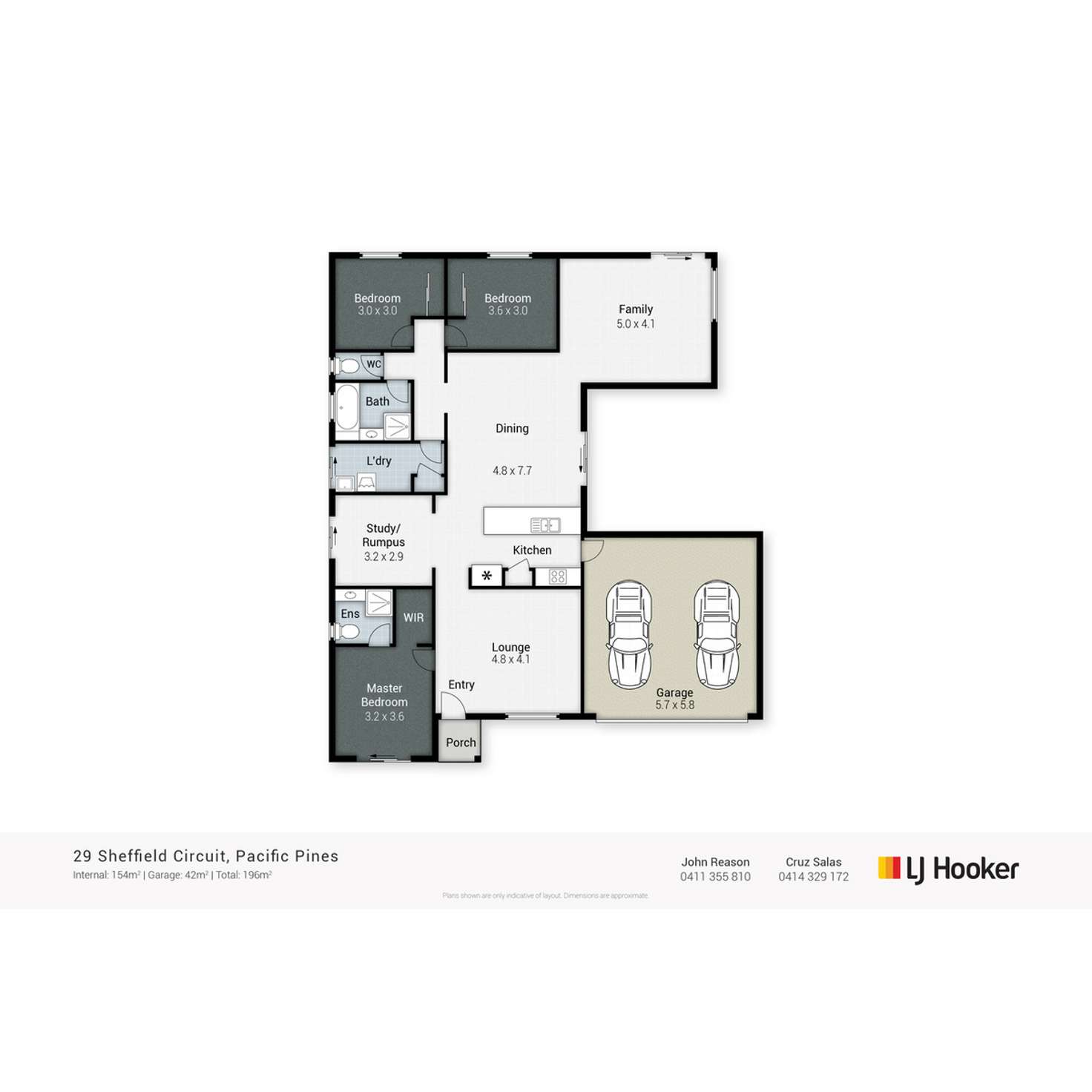 Floorplan of Homely house listing, 29 Sheffield Circuit, Pacific Pines QLD 4211
