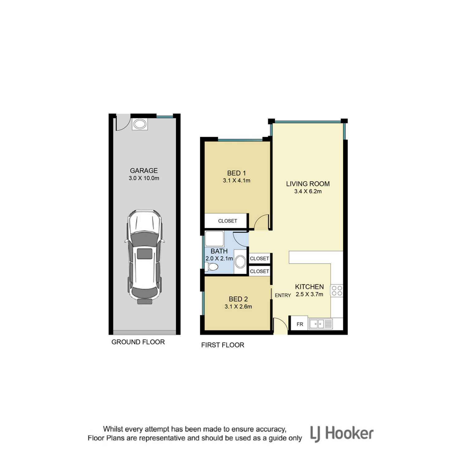 Floorplan of Homely unit listing, 2/195 Webster Road, Stafford QLD 4053