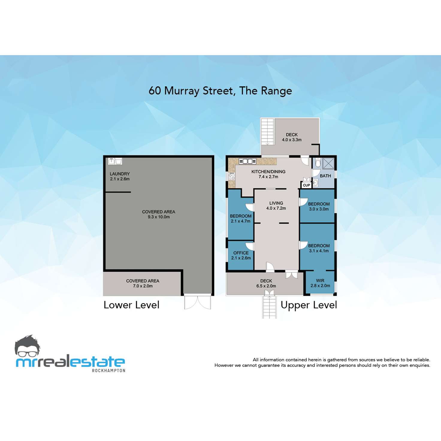 Floorplan of Homely house listing, 60 Murray Street, The Range QLD 4700