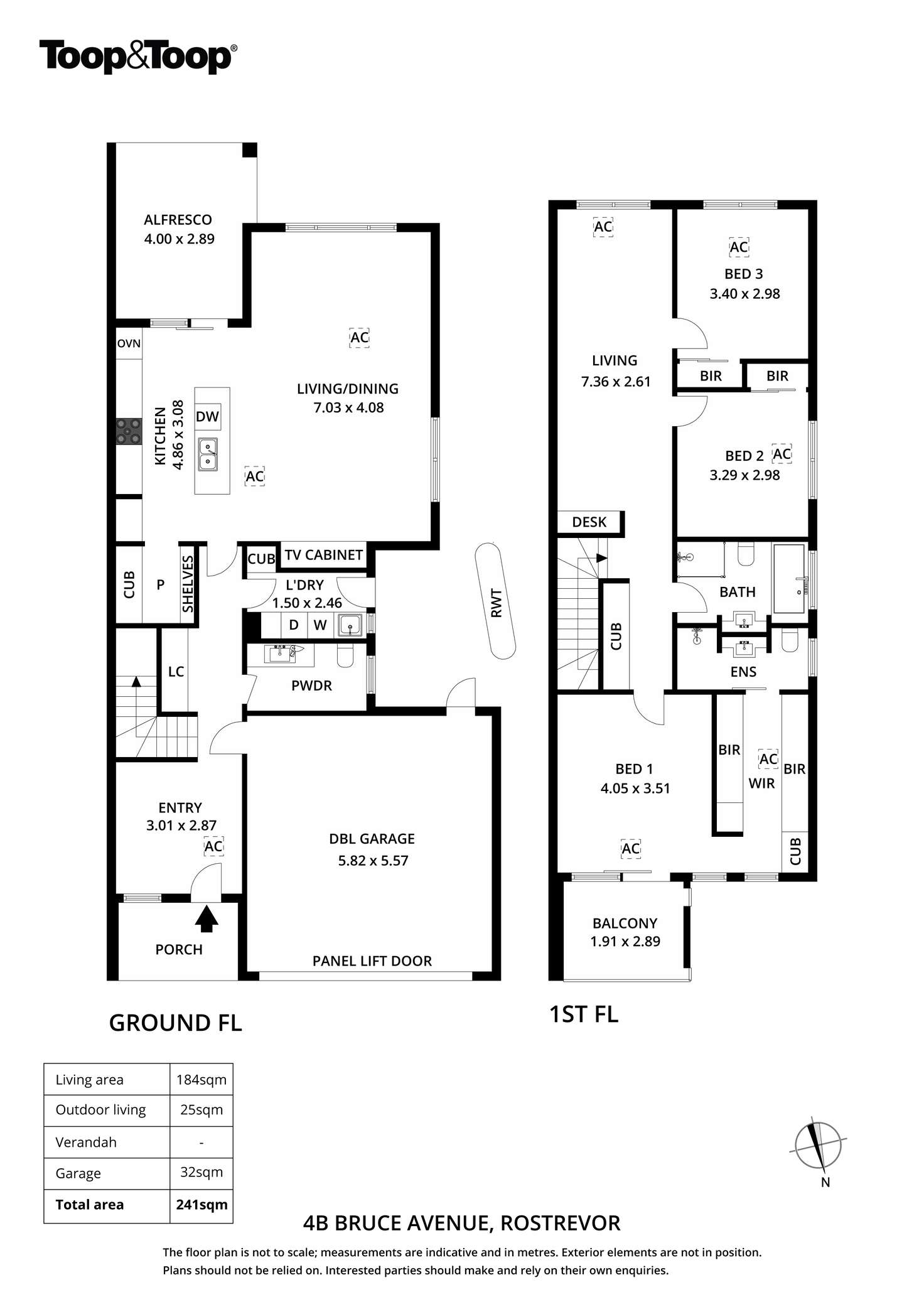 Floorplan of Homely house listing, 4B Bruce Avenue, Rostrevor SA 5073
